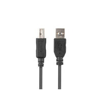 Câble USB A vers USB B Lanberg CA-USBA-15CU-0010-BK Noir 1 m