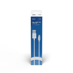 USB Cable to micro USB Savio CL-124 White 2 m