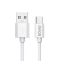 Kabel USB A v USB C Savio CL-168 Bela 3 m