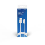 Cavo USB A con USB C Savio CL-168 Bianco 3 m