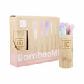 Set of Make-up Brushes Ilū Bamboom Multicolour Bamboo 6 Pieces