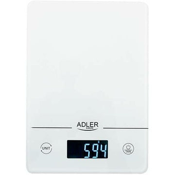 kitchen scale Adler AD 3170 White 15 kg