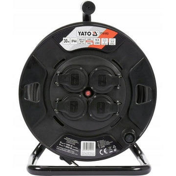 Câble de Rallonge Yato YT-81053 Noir Vert 30 m