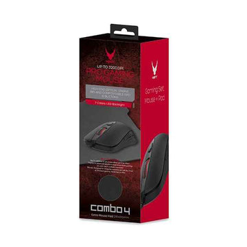 Gaming Mouse and Mat Omega VSETMPX6 LED 7 colours