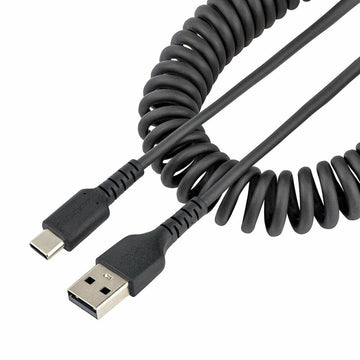 Kabel USB A v USB C Startech R2ACC-50C-USB-CABLE Črna 50 cm