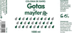 "Mayfer Perfumes Gotas Eau De Cologne 1000ml"