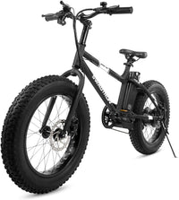 Swagtron EB-6 Bandit E-Bike 350W Motor | 4” Tires, 20” Wheels | Electric Bike 7-Speed Shimano SIS Shifting Built for Trail Riding