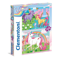 Unicorns puzzle 2x20pcs