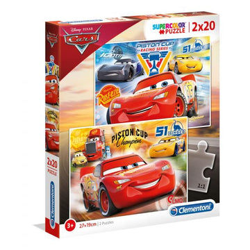 Disney Cars 3 puzzle 2x20pcs