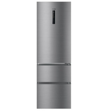 Combined Refrigerator Haier HTR3619FNMN Stainless steel (190 x 60 cm)