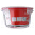 Lunch box Bergner Red Silicone Borosilicate Glass