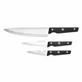 Knife Set Bergner Pro Reeco BG41026DBL Stainless steel ABS 3 Pieces