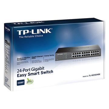 Desktop Switch TP-Link TL-SG1024DE LAN 100/1000 48 Gbps Black