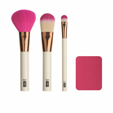 Set of Make-up Brushes Urban Beauty United Face On Kit Brochas Maquillaje Lote 4 Units 4 Pieces