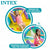 Inflatable Paddling Pool for Children Intex   Dinosaurs Playground 302 x 112 x 229 cm 280 L