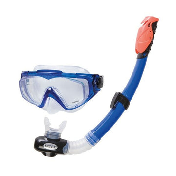 Taucherbrille mit Schnorchel Intex Aqua Pro Swim