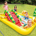 Inflatable Paddling Pool for Children Intex 57158NP Playground Fruits 244 x 191 x 91 cm