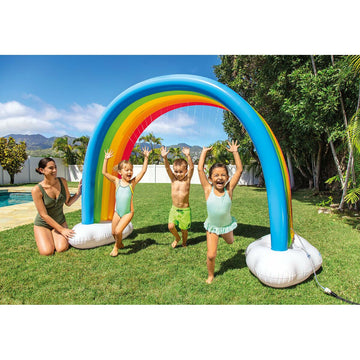 Water Sprinkler and Sprayer Toy Intex   Rainbow 300 x 109 x 180 cm PVC