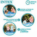Detachable Pool Intex 400 x 200 x 122 cm