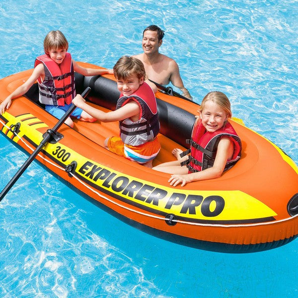 Inflatable Boat Explorer 300 Intex (244 x 117 x 36 cm)