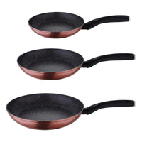 Set of pans San Ignacio Copper Aluminium Toughened aluminium (3 pcs)