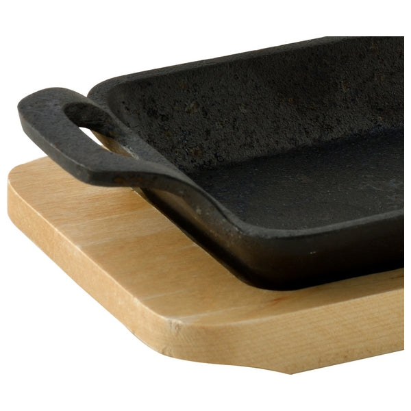 Baking tray Masterpro Black Cast Iron (17 x 10 x 2,5 cm)