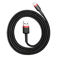 USB auf Lightning Verbindungskabel Baseus CALKLF-C19 Schwarz 2 m