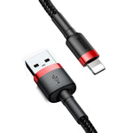 USB auf Lightning Verbindungskabel Baseus CALKLF-C19 Schwarz 2 m