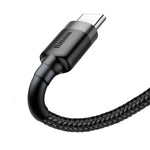 Kabel USB C Baseus CATKLF-BG1 Črna 23 1 m