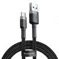 USB A to USB C Cable Baseus CATKLF-CG1 Grey 2 m