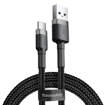 USB A zu USB-C-Kabel Baseus CATKLF-CG1 Grau 2 m