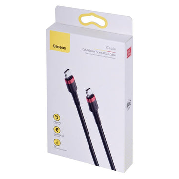 Kabel USB C Baseus CATKLF-G91 Črna 1 m