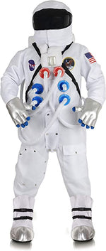 White Astronaut Suit Deluxe Adult Costume § XXL