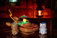 Geeki Tikis Star Wars Landspeeder Punch Bowl with Luke and R2-D2 Mini Muglets