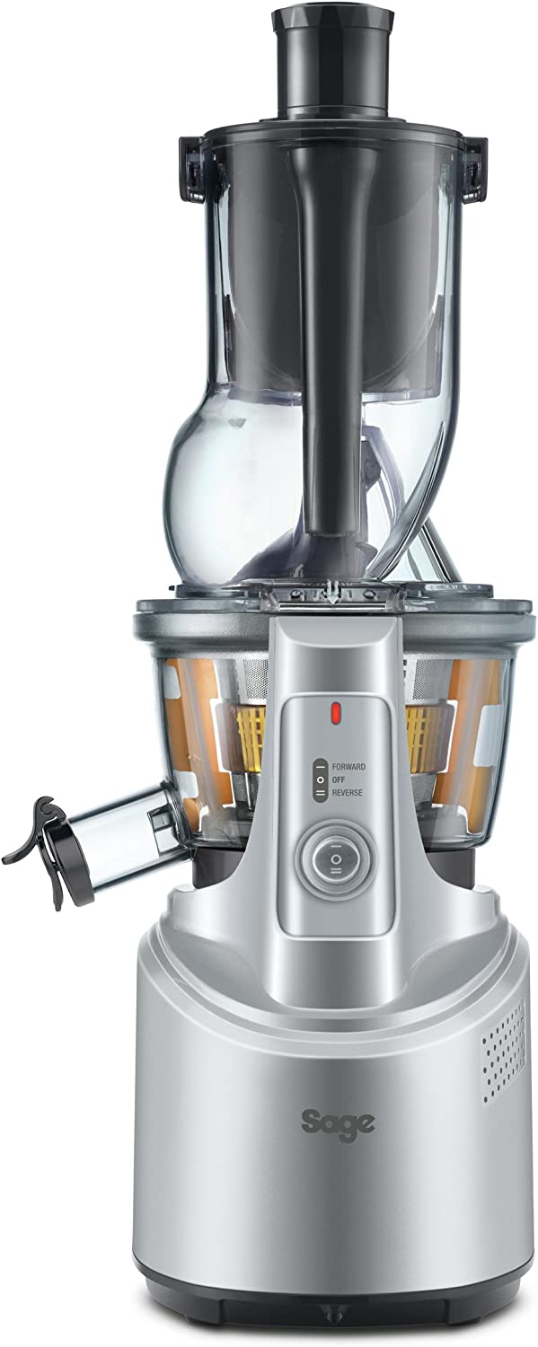 The Sage Big Squeeze Juicer, Brushed Stainless Steel, SJS700SIL