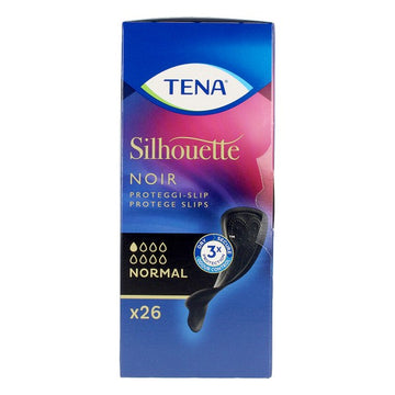 Panty Liner Silhouette Noir Normal Tena (26 uds)