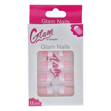 Kit French Manicure Nails FR Manicure Glam Of Sweden Rosa chiaro