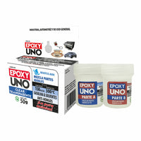 Adhésif époxy à deux composants Fusion Epoxy Black Label Unoc40 Universel Incolore 50 g