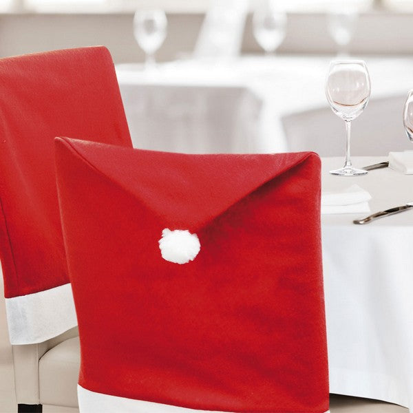 Chair Cover Father christmas hat (50 X 62 cm) 144260