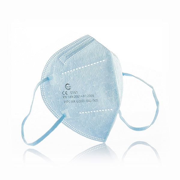 Protective Respirator Mask FFP2 NR YW GZ001-002-003 Blue (Pack of 10)
