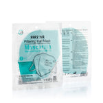 Protective Respirator Mask FFP2 NR JS MY-001 Turquoise (Pack of 20)