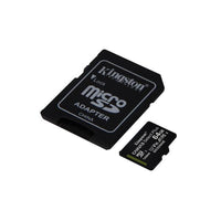 Kingston Micro SD 64GB Classe 10 SDCS2/64GB + Adattatore SD