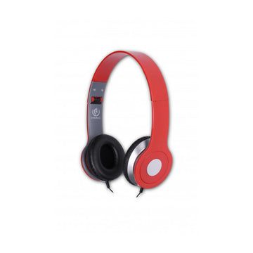 Rebeltec wired headphones City red