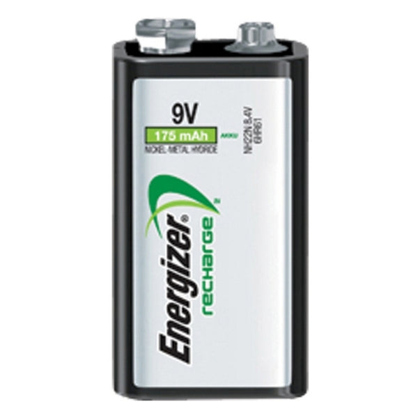 Rechargeable Batteries Energizer 5222-1 9 V HR22 175 mAh