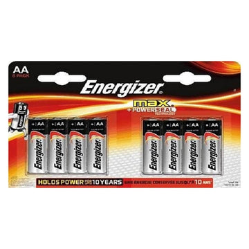 Batteries Energizer Max LR6 AA (8 pcs)