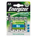 Rechargeable Batteries Energizer Accu Recharge Extreme 2300 AA BP4 AA HR6 2300 mAh