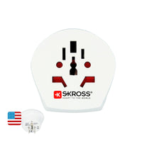 Adaptateur de courant Skross 1.500221-E États-Unis International