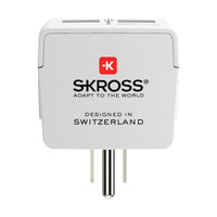 Netzadapter Skross 1500281 USB x 2 Europäisch Vereinigte Staaten von Amerika