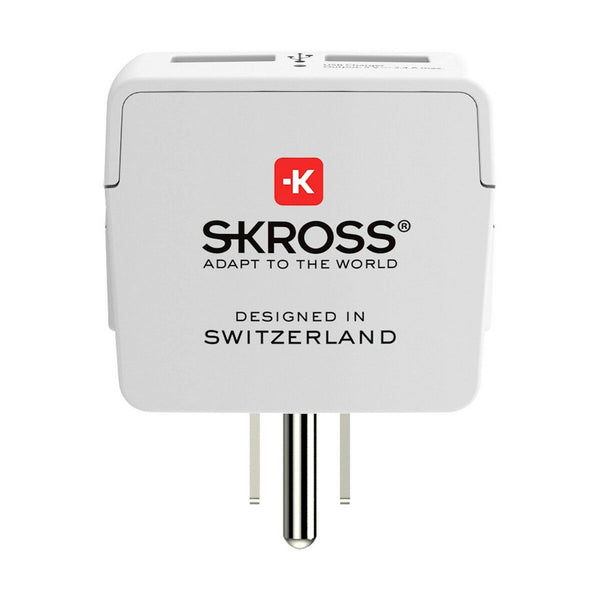 Adapter Toka Skross 1500281 USB x 2 Evropski ZDA