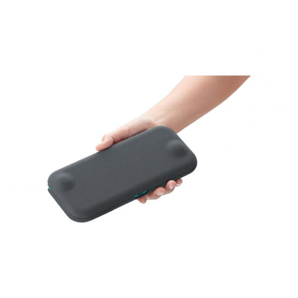 Switch Lite Kit Custodia Flip Grigio + Pellicola Protettiva